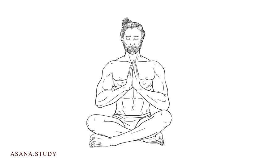 Сукхасана (удобная поза): как правильно выполнять для медитации