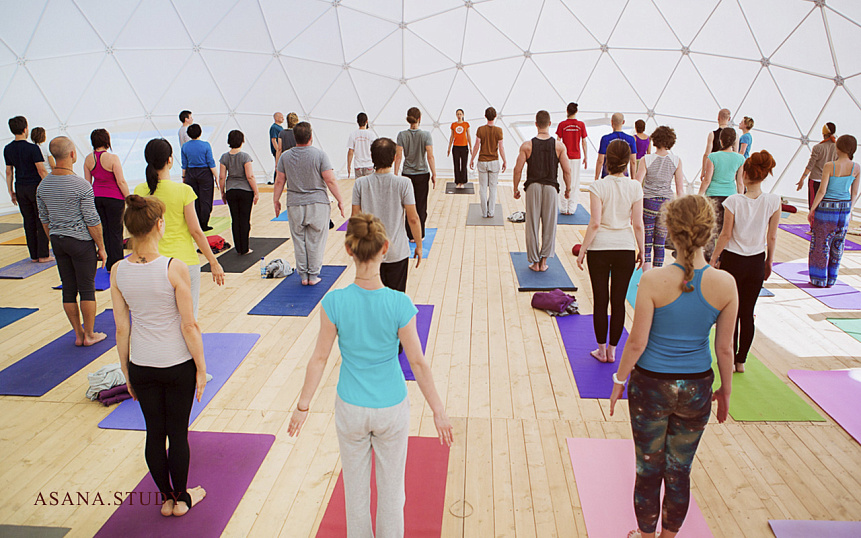 Практика тадасаны фото