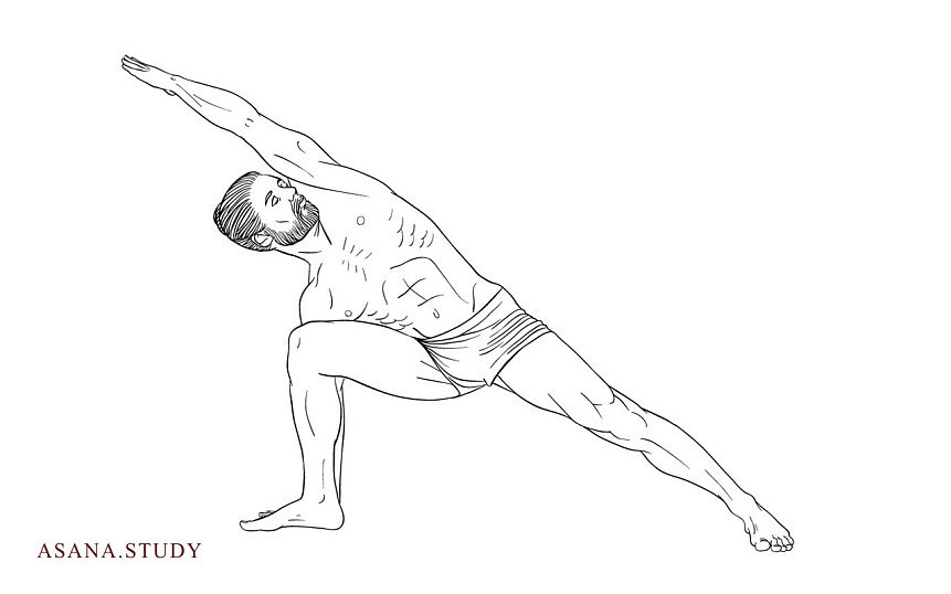 Уттхита паршваконасана: полное руководство по позе вытянутого бокового угла