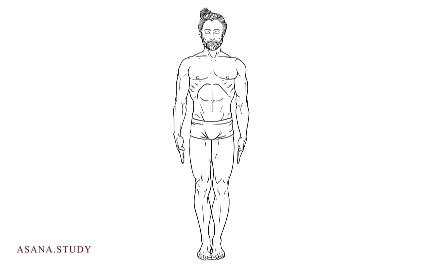 Тадасана (поза горы): польза, техника выполнения и советы