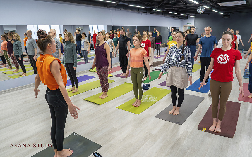 Тадасана фото