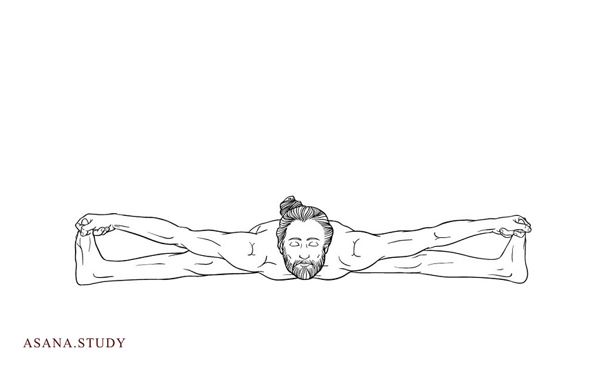 Упавиштха конасана: освоение позы с нуля с пошаговой инструкцией