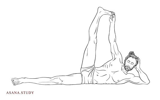 Анантасана: осваиваем баланс и растяжку в йоге